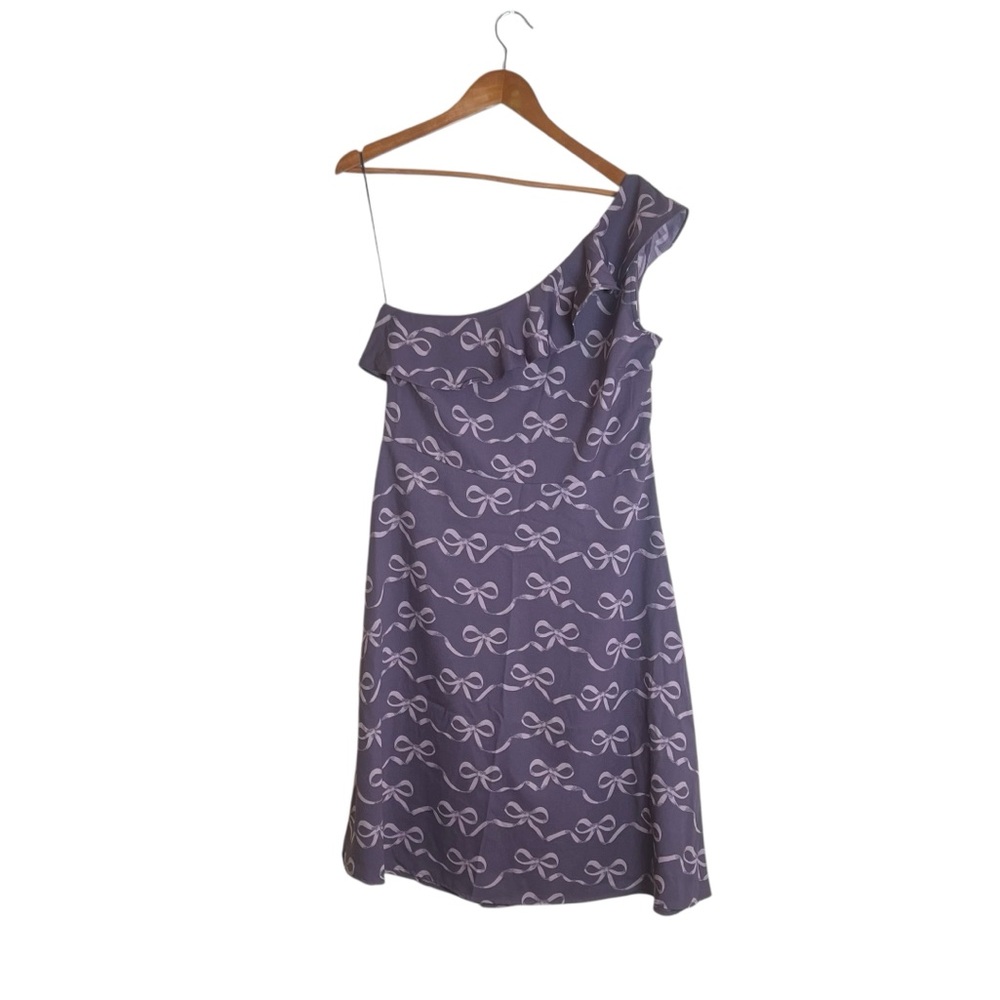 NWT! Banana republic one shoulder ribbon dress
